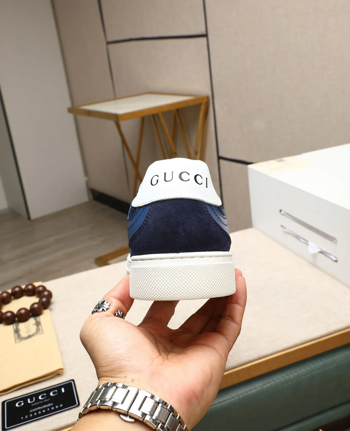 Men's men's shoes 💰440 GUCCI🔍🔍The latest model is on sale at the same time at the counter. Original calfskin imported from Italy, genuine leather lining, (high-end, noble, and classy) with exquisite workmanship. Sole: Original sole provided by the original factory, ⚠Exclusive double-layer movable molded sole super comfortable⚠, real shot 🎬The real thing is better🔍🔍"High quality·Follow the order" Code number 38-44